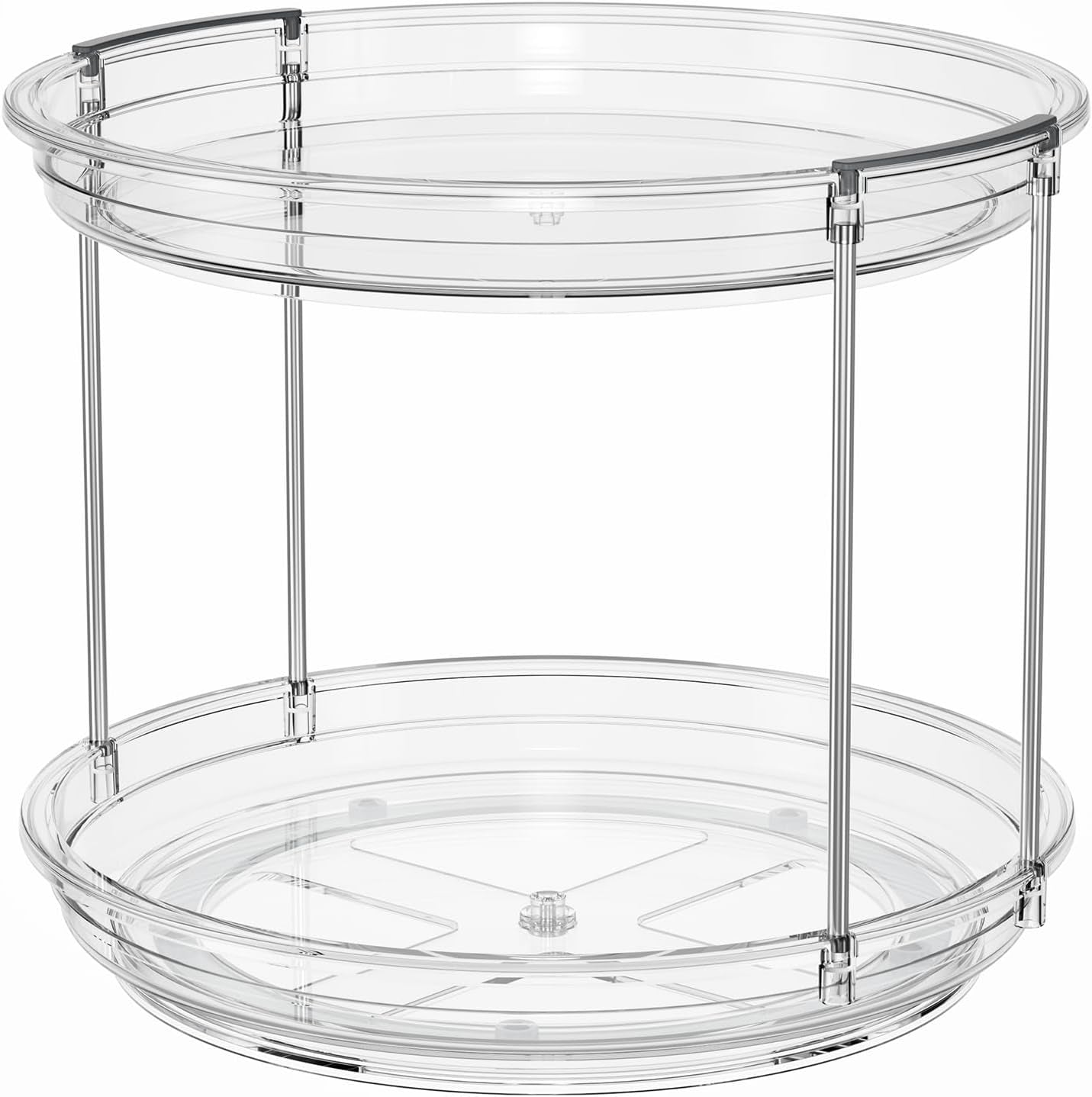 2 Tier Lazy Susan Turntable Organizer