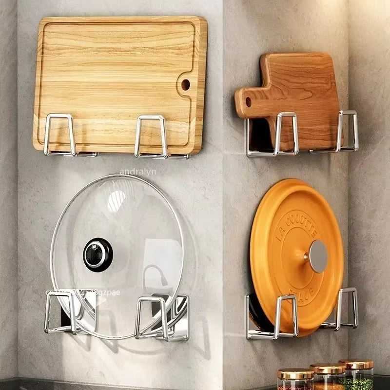 Stainless Steel Sink Sponge Rack - Draining Organizer for Kitchen Supplies (1/3/6 Pcs)